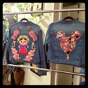 Jean jacket customized